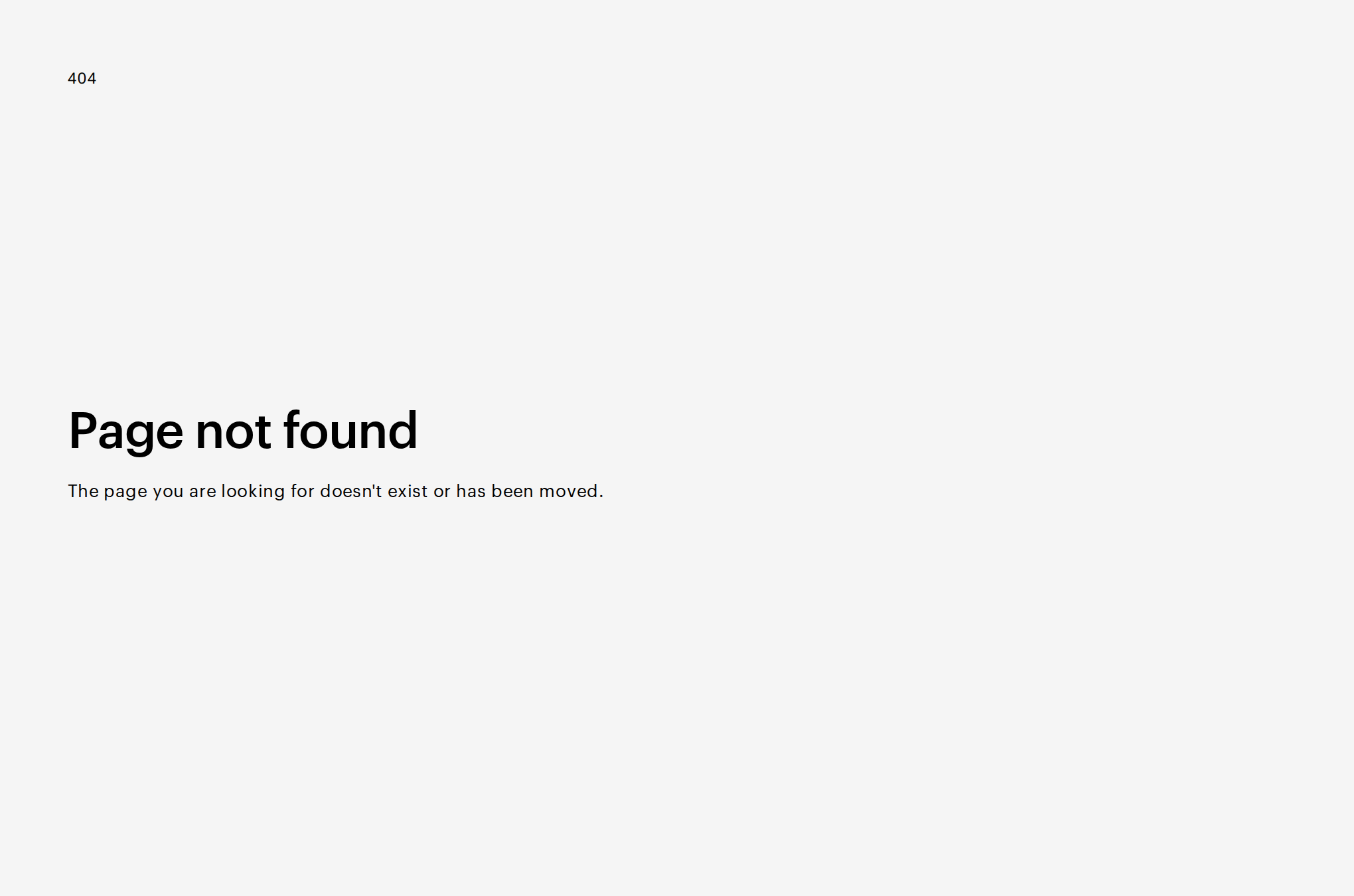 404 основного сайту